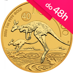 Złota moneta Australijski Kangur 2026 1 oz (48h)
