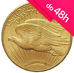 Moneta złota 20 dolarów "Saint Gaudens" (48h)