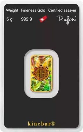 Sztabka złota Kinebar 5 g (48h)