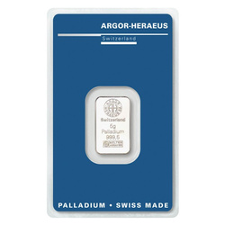 Sztabka palladu 5 g LBMA (24h)