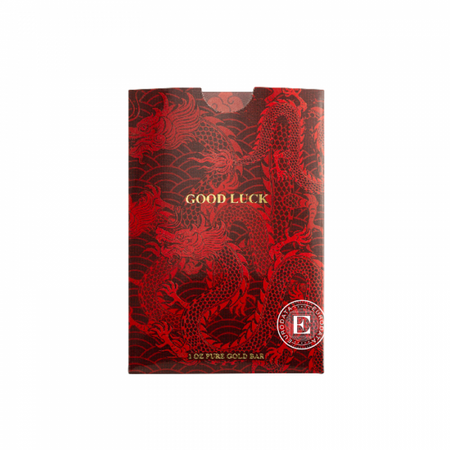 Sztabka złota Good Luck Dragon PAMP 1 oz  (48h)