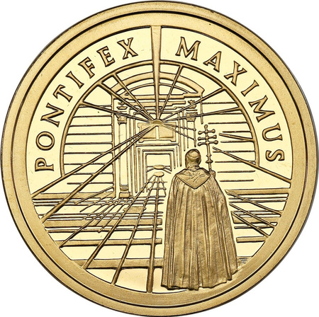 Złota moneta NBP Jan Paweł II - Pontifex Maximus 2002  200 zł 15,5 g (24h)