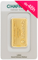 Sztabka złota CertiCard 1 oz (48h)