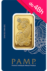 Sztabka złota PAMP 1 oz (48h)