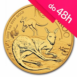 Moneta złota Australijski Kangur 2025/2026 1 oz (48h)