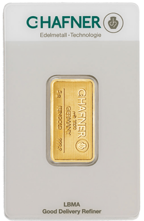 Sztabka złota CertiCard 5 g (48h) 