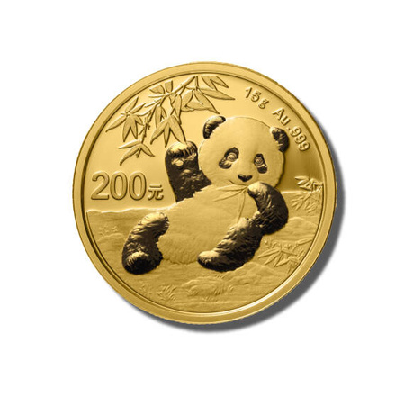 Moneta złota Chińska Panda 3 g (48h)