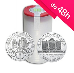 20 x moneta srebrna Wiedeński Filharmonik 1 oz (48h)