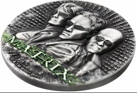 Moneta srebrna 5$ MATRIX (48h)