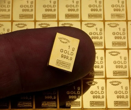 Sztabka 1g czystego złota 99,99%