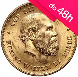 Moneta złota 10 guldenów (48h)