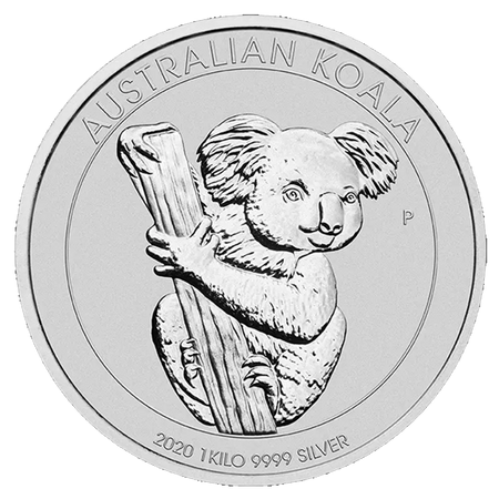 Srebrna moneta Koala 2020 1 kg (24h)