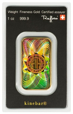 Sztabka złota Kinebar 1 oz (48h)