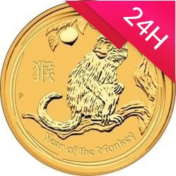 Złota moneta Rok Małpy 2016 1 oz (24h)