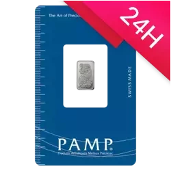 Sztabka platyny PAMP 1 g (24h)