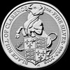 Srebrna moneta z serii Bestie Królowej: BLACK BULL OF CLARENCE 2018 2 oz (24h)