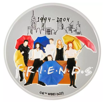 Moneta srebrna Przyjaciele 5$ 2 oz (48h)