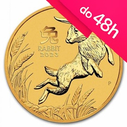 Moneta złota z Serii Lunar III - Rok Królika 2023 1 oz (48h)