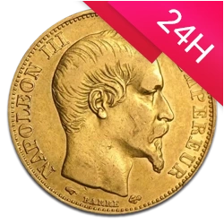 Moneta złota 20 franków - Napoleon III (48h)
