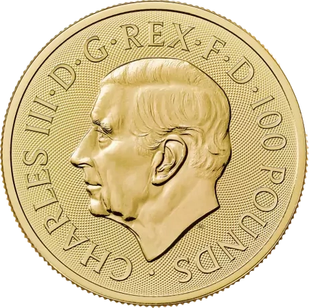 Moneta złota Brytyjski Lew i Amerykański Orzeł  2024 1 oz (48h)