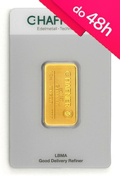 Sztabka złota CertiCard  1/2 oz (48h)