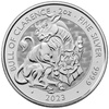 Srebrna moneta z serii Bestie Tudorów: BLACK BULL OF CLARENCE 2023 2 oz (24h)