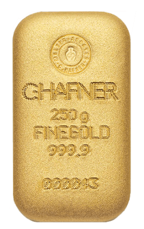 Sztabka złota LBMA 250 g (48h)