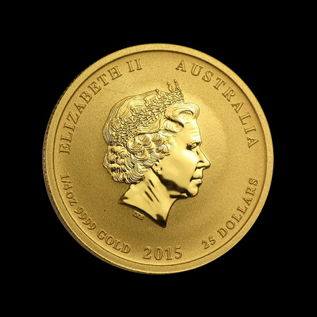 Moneta złota Rok Kozy 2014 1/4 oz (48h)