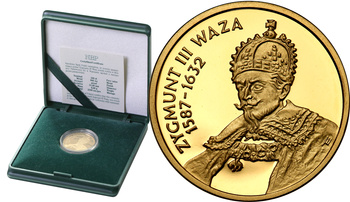 Złota moneta NBP Zygmunt III Waza 100 zł 8 g (24h)