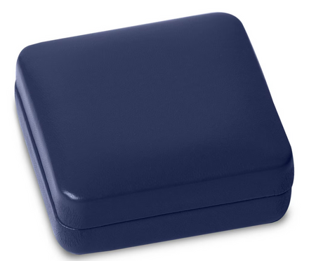 Pudełko na monetę w kapslu Quadrum - Nobile 1S GRANATOWE + kapsel (48h)