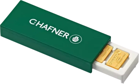 Sztabki złota C-Hafner SmartBox 25 x 1 g (48h)