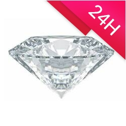 Brylant Lab Grown 0,53 ct | D | IF | Szlif doskonały