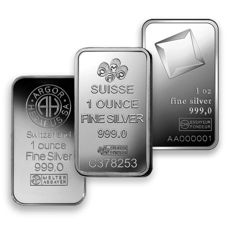 Sztabka srebra 1 oz (24h)