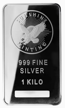 Sztabka srebra 1 kg (48h)