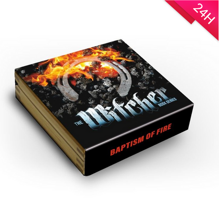 Srebrna moneta CHRZEST OGNIA - WIEDŹMIN  5$ 2 oz (24)