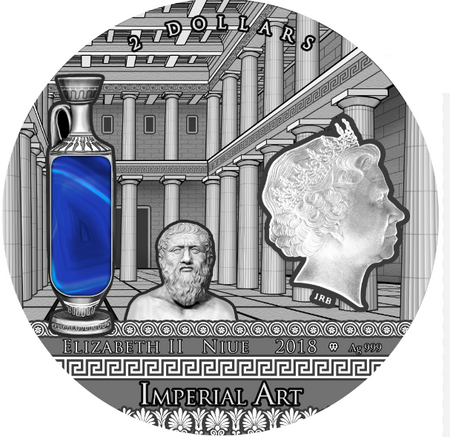 Moneta srebrna 2$ GRECJA - IMPERIAL ART (48h)