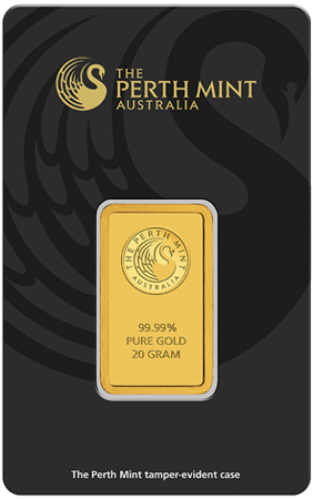 Sztabka złota CertiCard 20 g (48h) 