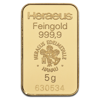 Sztabka złota 5 g (48h) 