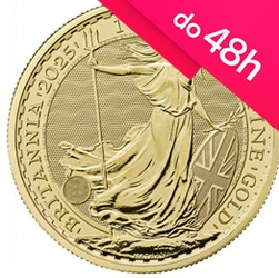 Złota moneta Britannia 2025/2026 1 oz (48h)