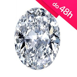 Brylant LAB GROWN 0,33 ct | E | VVS1 Szlif OVAL (48h)