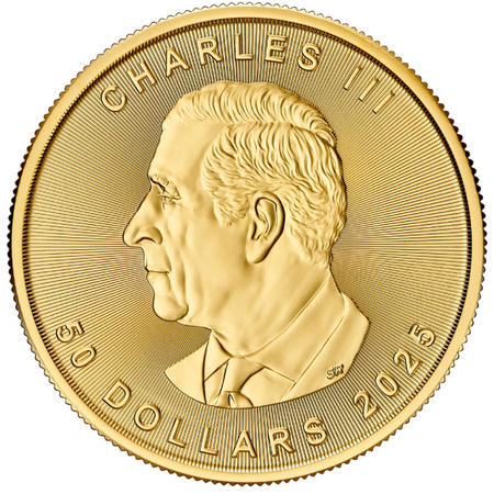 Złota moneta Kanadyjski Liść Klonowy 2025/2026 1 oz