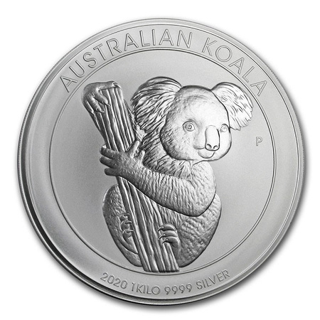 Srebrna moneta Koala 2020 1 kg (24h)