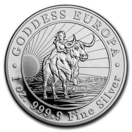 20 x moneta srebrna Goddess Europa (Bogini Europa) 1 oz (48h)
