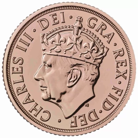 Moneta złota pół Suwerena / half Sovereign (48h)