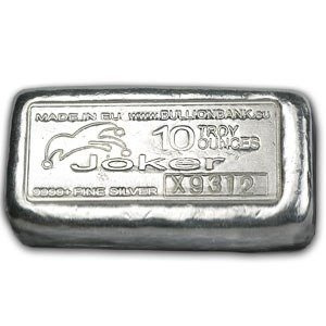 sztabka srebra 10 oz (24h)