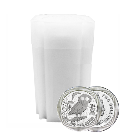 20 x moneta srebrna Ateńska Sowa 1 oz (24h)