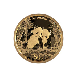 Moneta złota Chińska Panda 2026 3 g (24h)