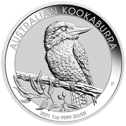 Srebrna moneta Kookabura 2021 1oz (24h)