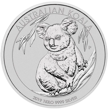 Srebrna moneta Koala 2019 1kg (24h)