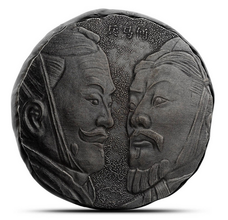 Srebrna moneta Terracotta Warriors Silver Coin Fiji 5 oz (24h)
